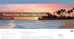 Desktop Screenshot of noplacelikearuba.com